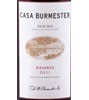 08 Casa Burmester Red Reserva (Sogevinus) 2009